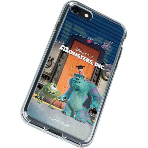Disney Monsters Inc. Movie Poster iPhone SE (2nd & 3rd Gen) Clear Case