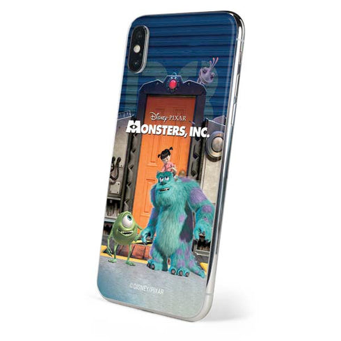 Disney Monsters Inc. Movie Poster iPhone X Skin