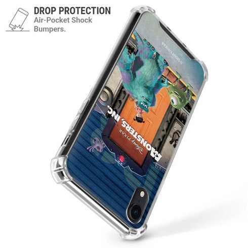 Disney Monsters Inc. Movie Poster iPhone XR Clear Case