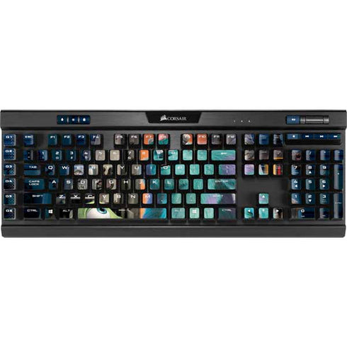 Disney Monsters Inc. Movie Poster K95 RGB PLATINUM Mechanical Gaming Keyboard Skin