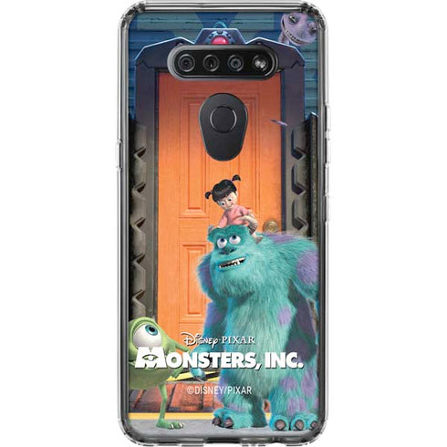 Disney Monsters Inc. Movie Poster LG K51/Q51 Clear Case