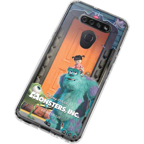 Disney Monsters Inc. Movie Poster LG K51/Q51 Clear Case