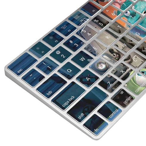 Disney Monsters Inc. Movie Poster Magic Keyboard Skin