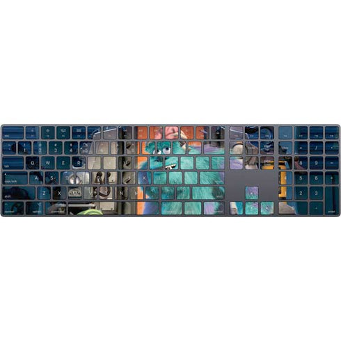 Disney Monsters Inc. Movie Poster Magic Keyboard with Numeric Keypad Skin