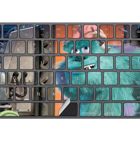 Disney Monsters Inc. Movie Poster Magic Keyboard with Numeric Keypad Skin