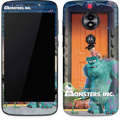 Disney Monsters Inc. Movie Poster Moto E5 Play Skin
