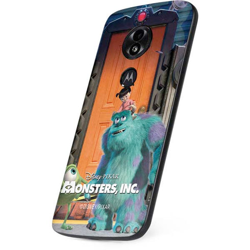 Disney Monsters Inc. Movie Poster Moto E5 Play Skin