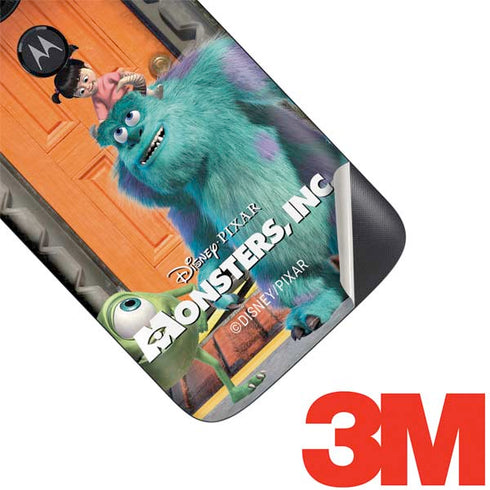 Disney Monsters Inc. Movie Poster Moto E5 Play Skin