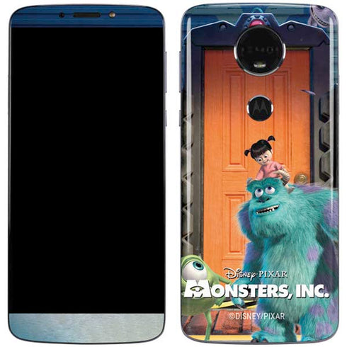Disney Monsters Inc. Movie Poster Moto E5 Plus Skin