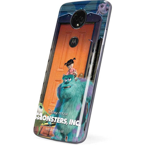 Disney Monsters Inc. Movie Poster Moto E5 Plus Skin