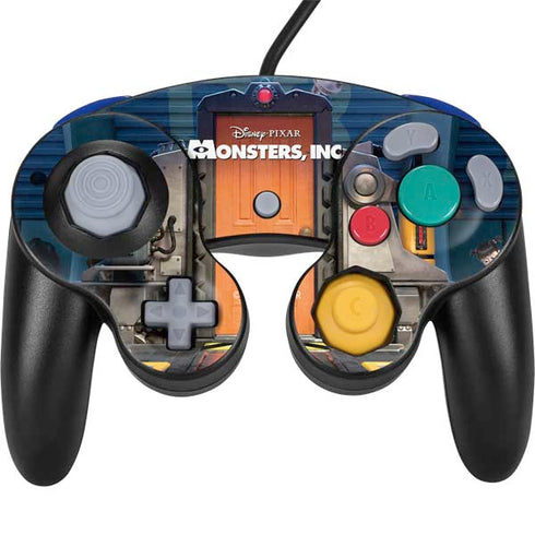 Disney Monsters Inc. Movie Poster Nintendo GameCube Controller Skin