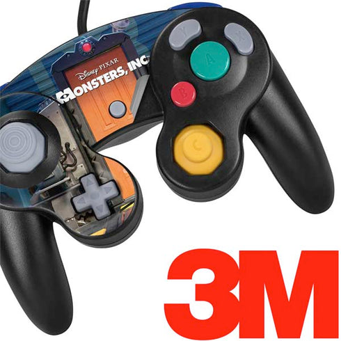 Disney Monsters Inc. Movie Poster Nintendo GameCube Controller Skin