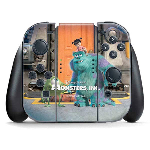 Disney Monsters Inc. Movie Poster Nintendo Switch (2017-2021) Joy-Con Controller Skin