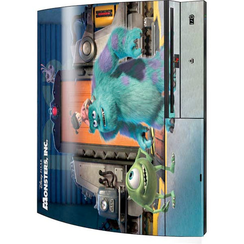 Disney Monsters Inc. Movie Poster Playstation 3 & PS3 Skin