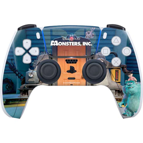 Disney Monsters Inc. Movie Poster PS5 Controller Skin