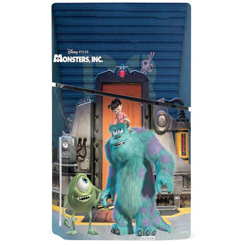Disney Monsters Inc. Movie Poster PS5 Slim Disk Bundle Skin