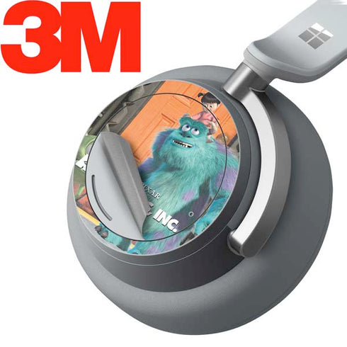 Disney Monsters Inc. Movie Poster Surface Headphones Skin