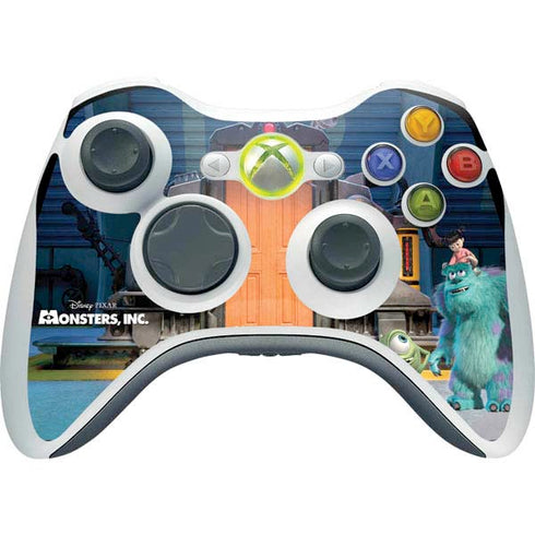 Disney Monsters Inc. Movie Poster Xbox 360 Wireless Controller Skin