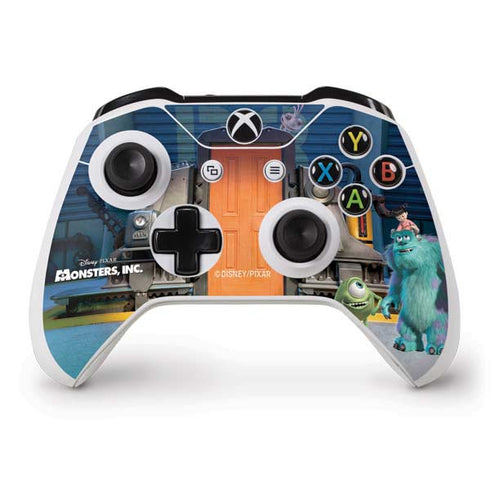 Disney Monsters Inc. Movie Poster Xbox One S Controller Skin