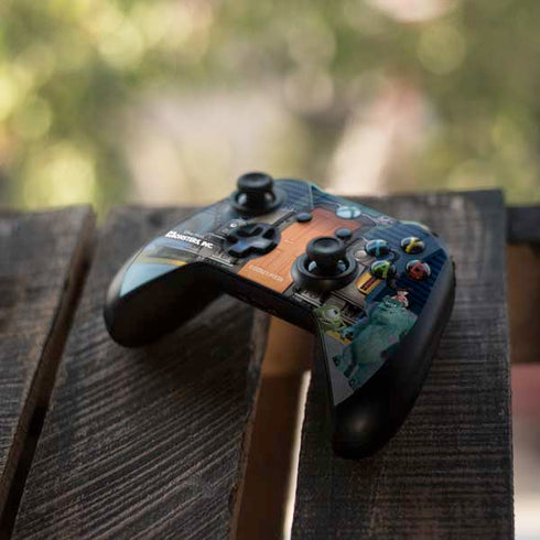 Disney Monsters Inc. Movie Poster Xbox One S Controller Skin