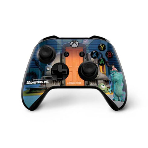 Disney Monsters Inc. Movie Poster Xbox One X Controller Skin