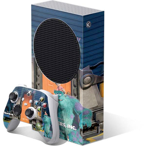 Disney Monsters Inc. Movie Poster Xbox Series S Skins