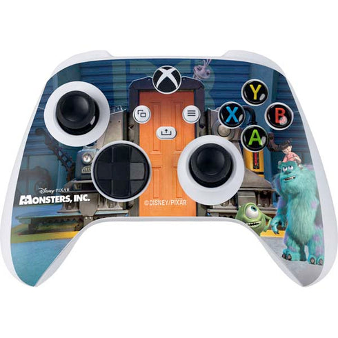 Disney Monsters Inc. Movie Poster Xbox Series S Controller Skin