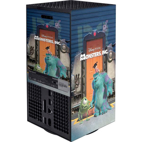 Disney Monsters Inc. Movie Poster Xbox Series X Bundle Skin