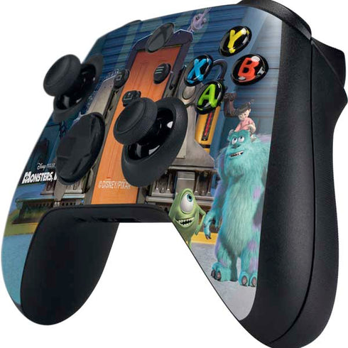 Disney Monsters Inc. Movie Poster Xbox Series X Controller Skin