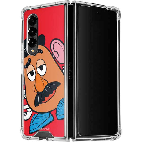 Disney Toy Story Mr Potato Head Galaxy Z Fold4 5G Clear Case