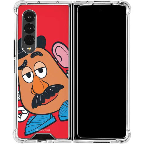Disney Toy Story Mr Potato Head Galaxy Z Fold4 5G Clear Case