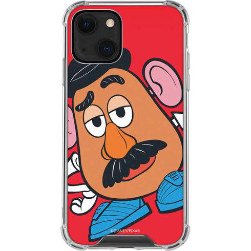Disney Toy Story Mr Potato Head iPhone 14 Plus Clear Case