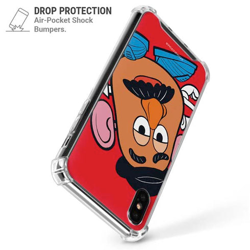 Disney Toy Story Mr Potato Head iPhone XS Max Clear Case