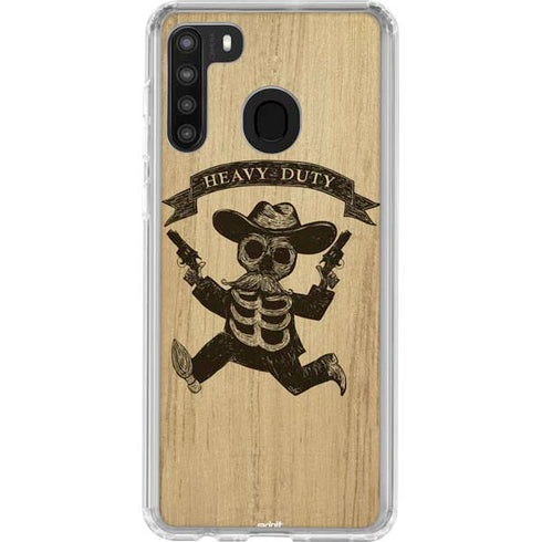 Mr. Heavy Duty Galaxy A21 Clear Case