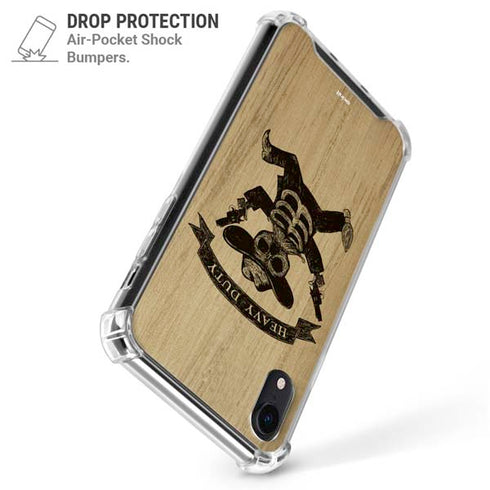 Mr. Heavy Duty iPhone XR Clear Case