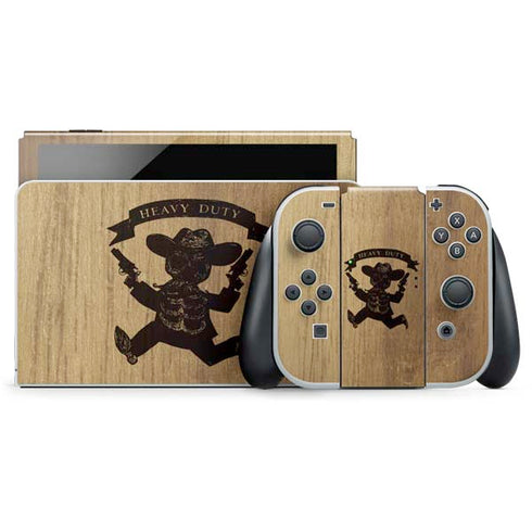 Mr. Heavy Duty Nintendo Switch OLED (2021) Skin