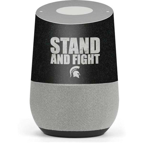 Michigan State University Stand and Fight Google Home Skin