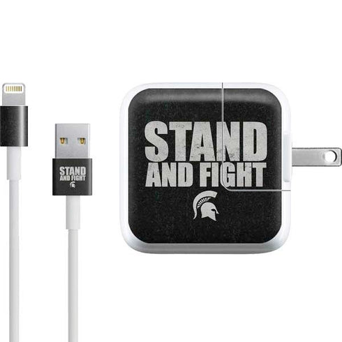 Michigan State University Stand and Fight iPad Charger (10W USB) Skin