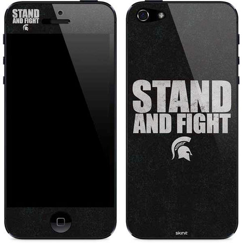 Michigan State University Stand and Fight iPhone 5/5s/5SE Skin