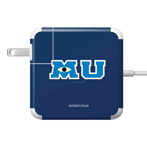 Disney Monsters University MU Logo 85W Power Adapter (15 and 17 inch MacBook Pro Charger) Skin
