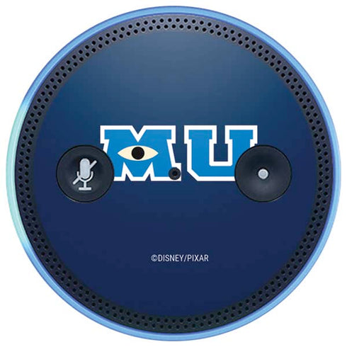 Disney Monsters University MU Logo Amazon Echo Skin