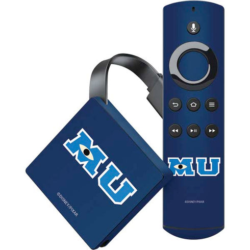 Disney Monsters University MU Logo Amazon Fire TV Skin