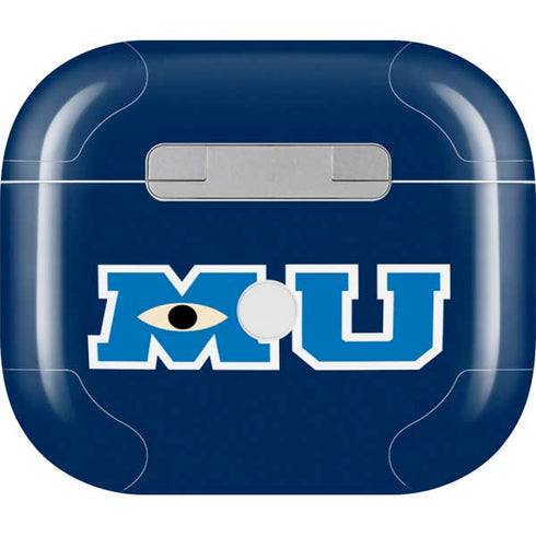 Disney Monsters University MU Logo Apple AirPods (3rd Gen 2021) Skin