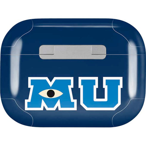 Disney Monsters University MU Logo Apple AirPods Pro Skin