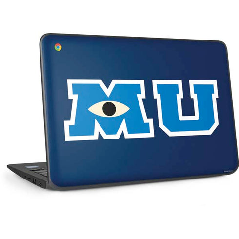 Disney Monsters University MU Logo HP Chromebook Skin
