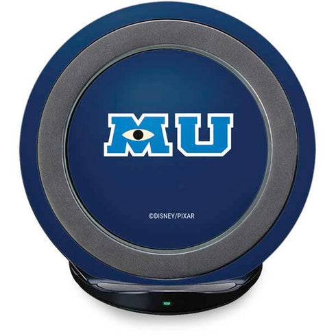 Disney Monsters University MU Logo Fast Charge Wireless Charging Stand Skin