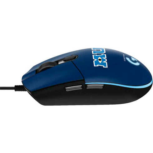 Disney Monsters University MU Logo G203 Prodigy RGB Wired Gaming Mouse Skin