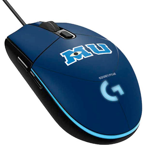 Disney Monsters University MU Logo G203 Prodigy RGB Wired Gaming Mouse Skin