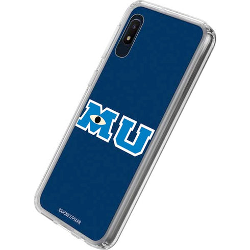 Disney Monsters University MU Logo Galaxy A10e Clear Case