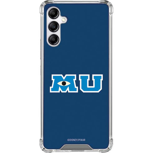 Disney Monsters University MU Logo Galaxy A14 5G Clear Case